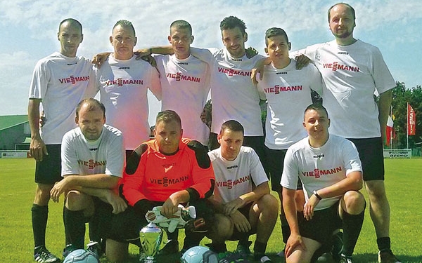 Viessmann futballtorna Németországban