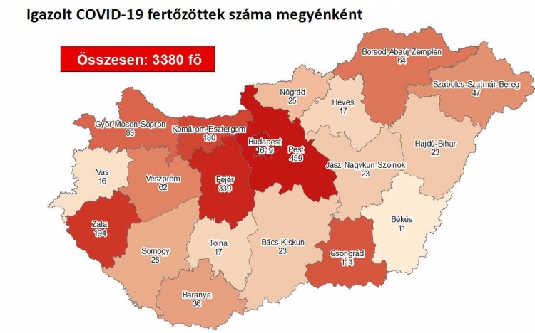 Elhunyt 6 beteg, ismét kismértékben nőtt a koronavírus-fertőzöttek száma