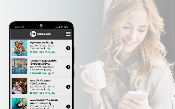 Digitalizáció felsőfokon - elindult a Hotel & More Group szállásfoglalás applikációja