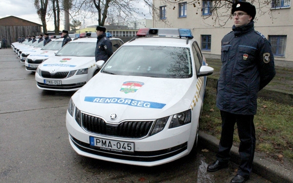 Megújuló rendőrségi gépjárműpark